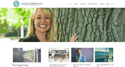 Desktop Screenshot of lauraferrerphd.com